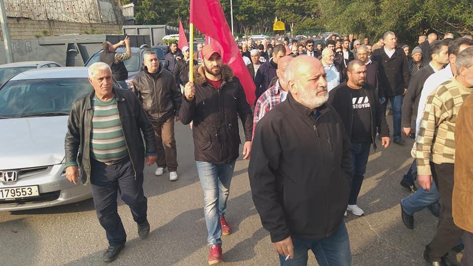 من جنازة الرفيق القائد ماهر اليماني