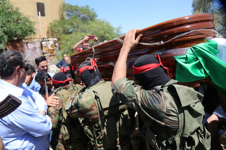 جنازة الشهيد القائد الدكتور رباح مهنا
